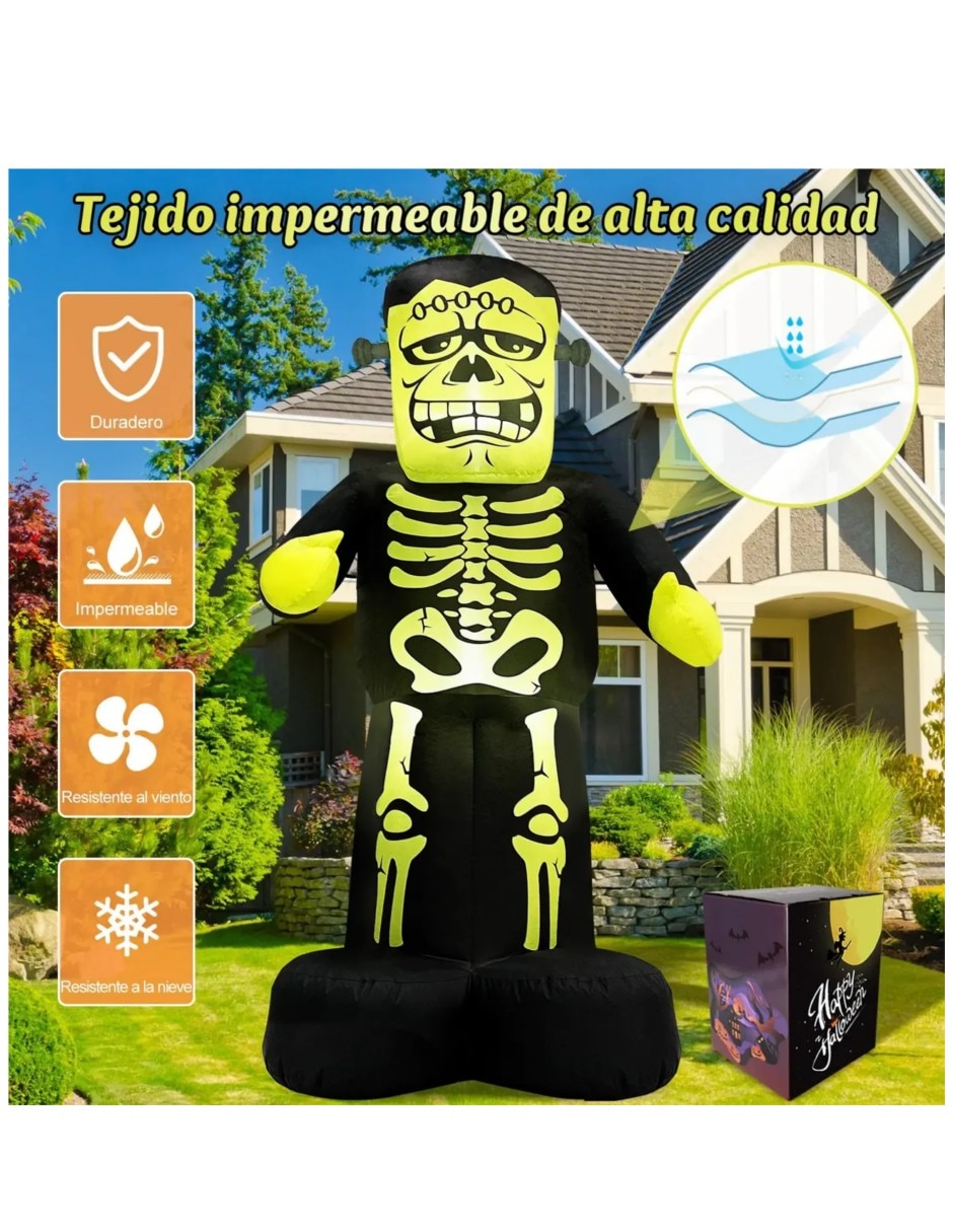 Inflable decorativo forma de Pino 4