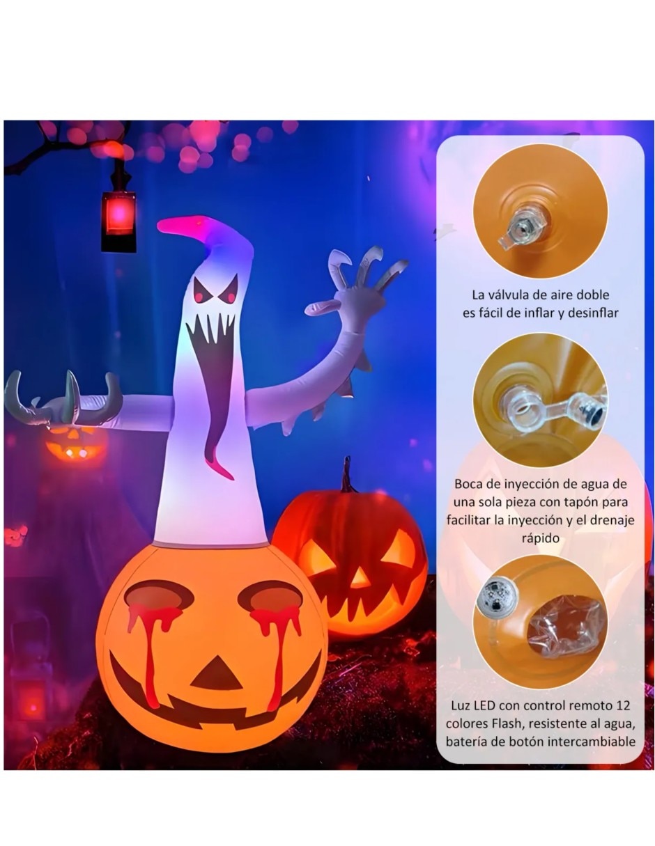 Inflable decorativo forma de Fantasma 2
