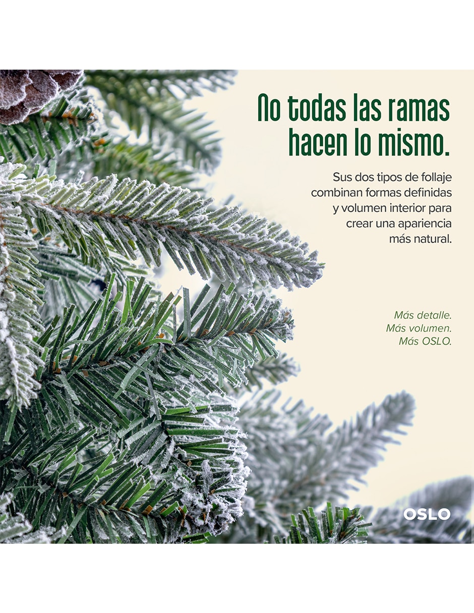 Árbol de navidad de PVC con 200 luces 6