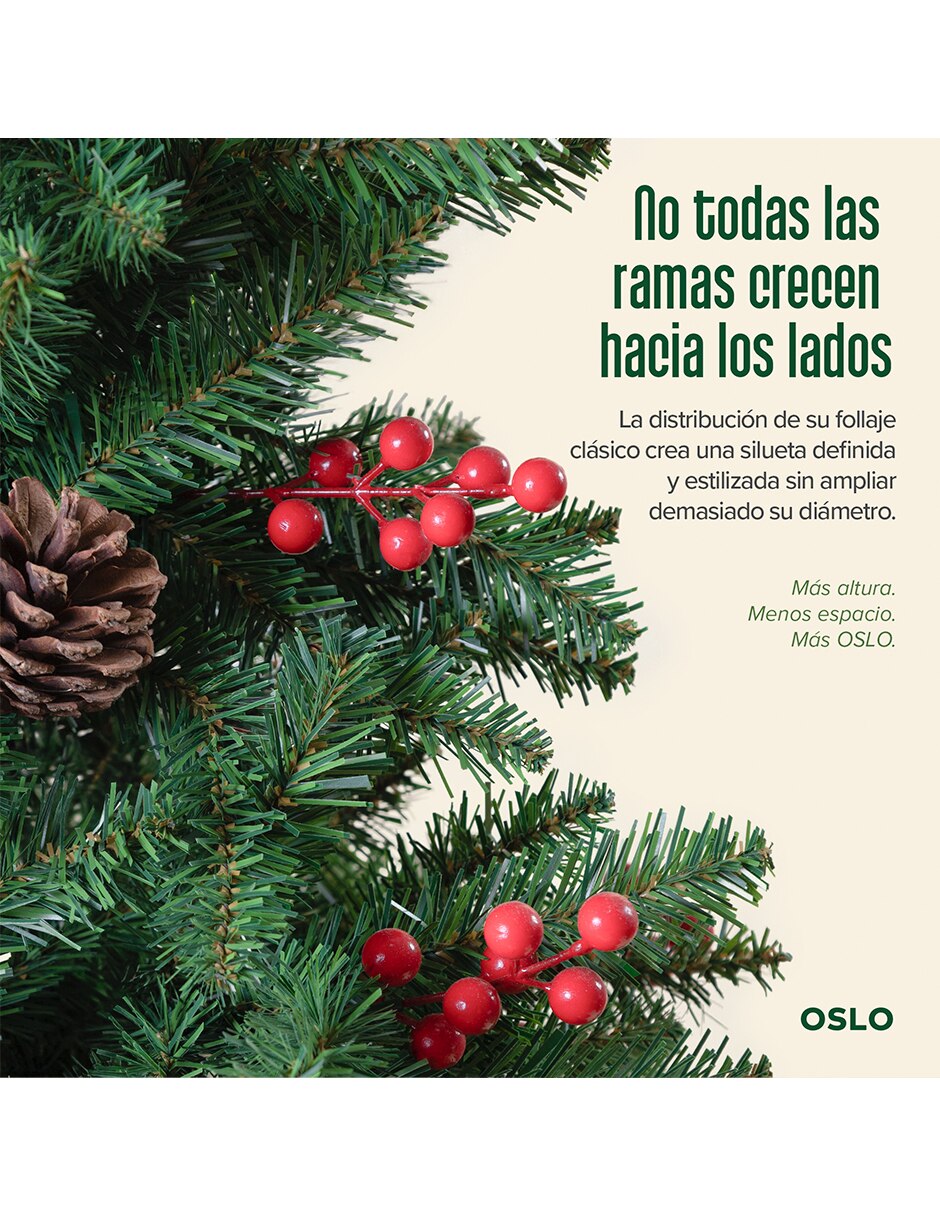 Árbol de navidad de PVC con Sin luces 6