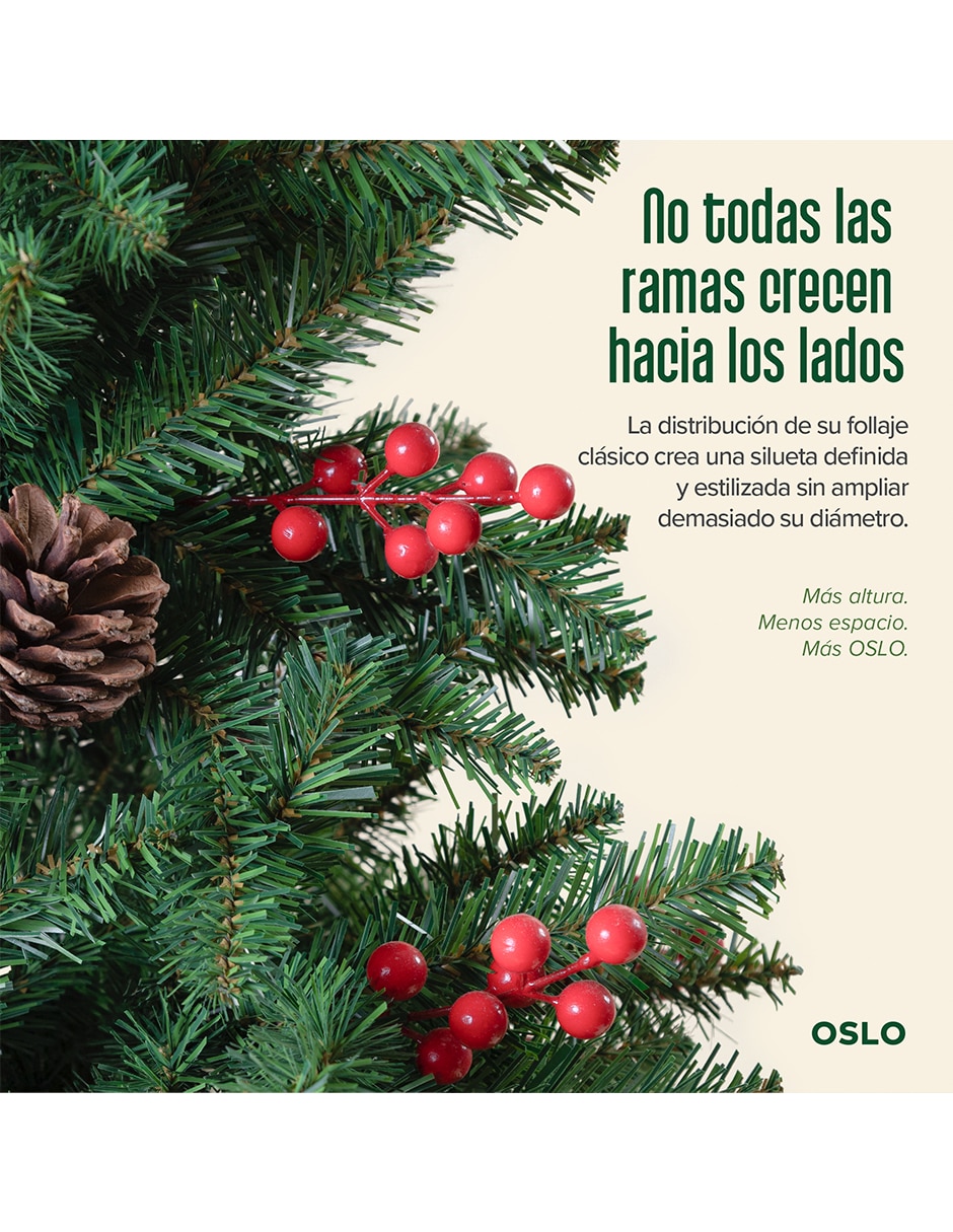 Árbol de navidad de PVC con Sin luces 6