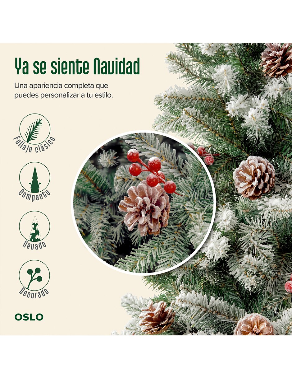 Árbol de navidad de PVC con Sin luces 3