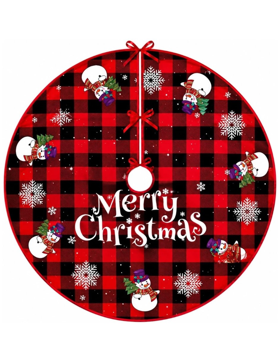 Pie de árbol Pie de Árbol de Navidad estampado Navideño Pie de árbol Pie de Árbol de Navidad estampado Navideño