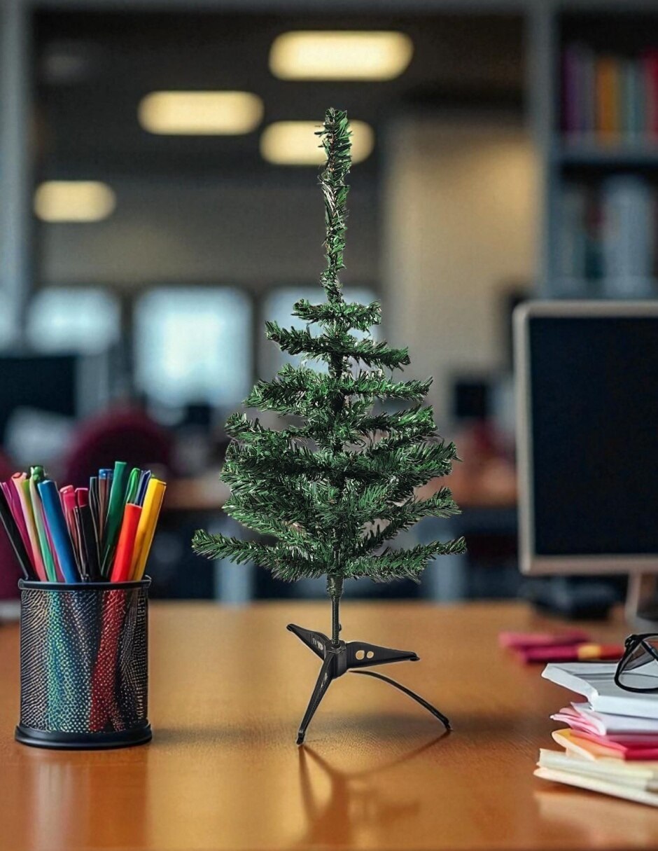 Árbol de navidad de Sintético con Sin luces 4