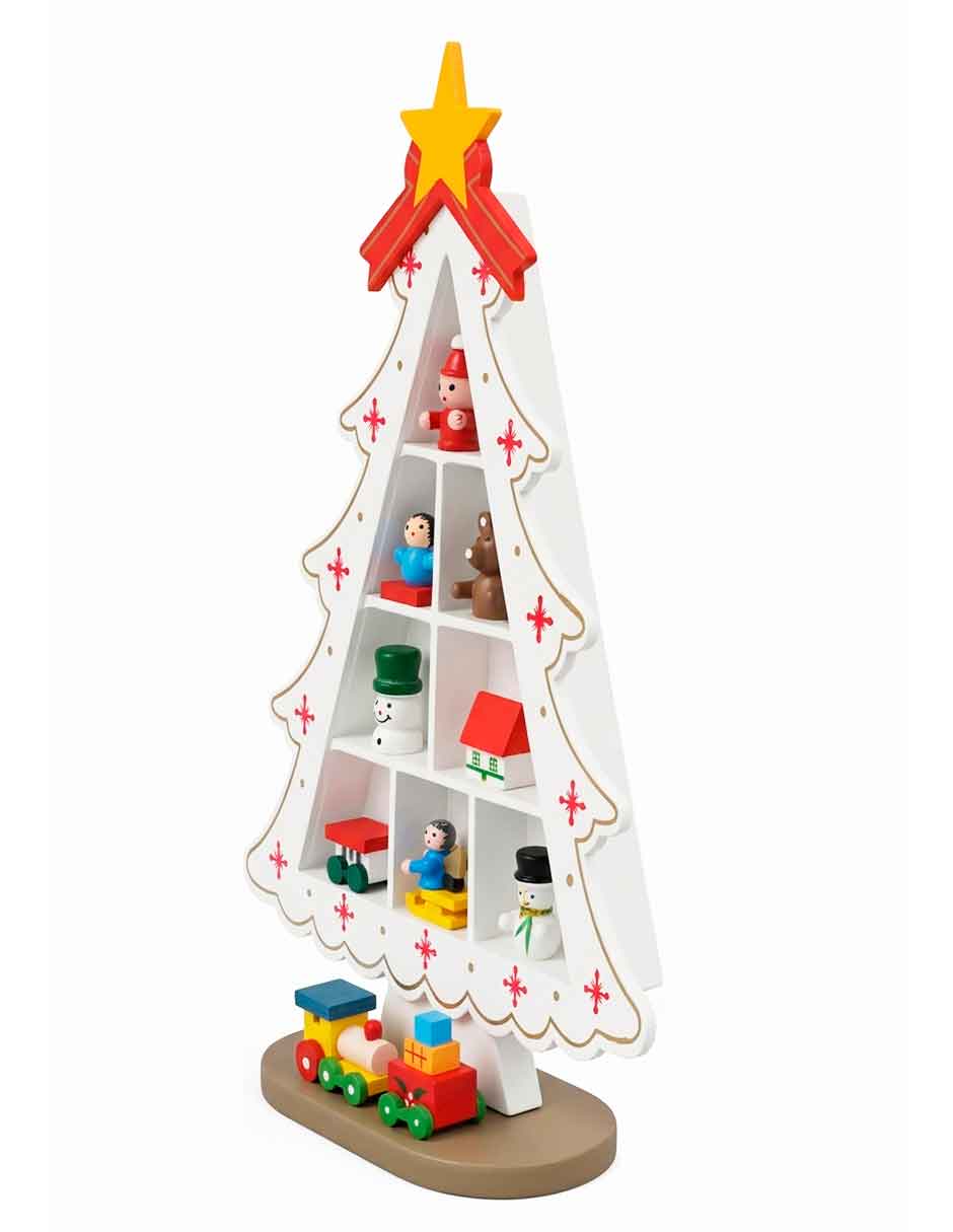 Figura decorativa de Árbol Navidad de MDF 2