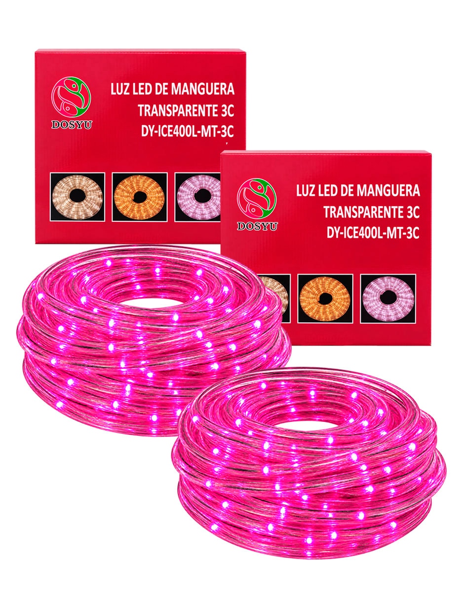 Set de luces LED SIN COLECCION MT400-3C-ROS con 400 focos