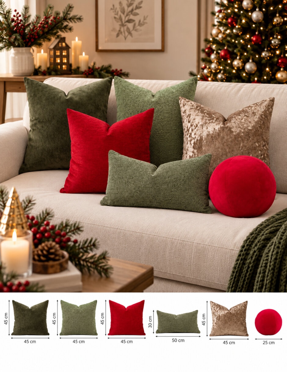Set de cojín decorativo Navideños Navidad 2