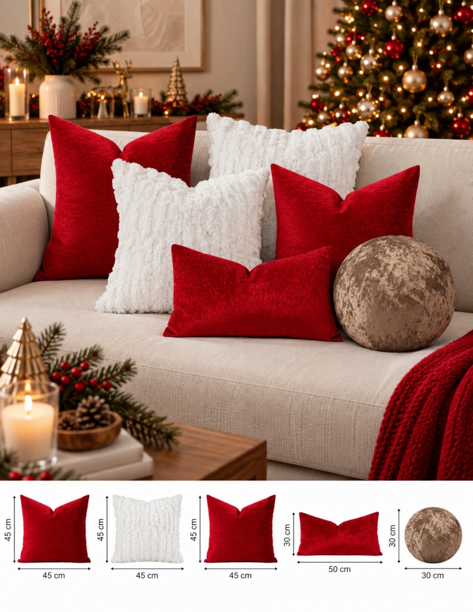 Set de cojín decorativo Navideños Navidad 2