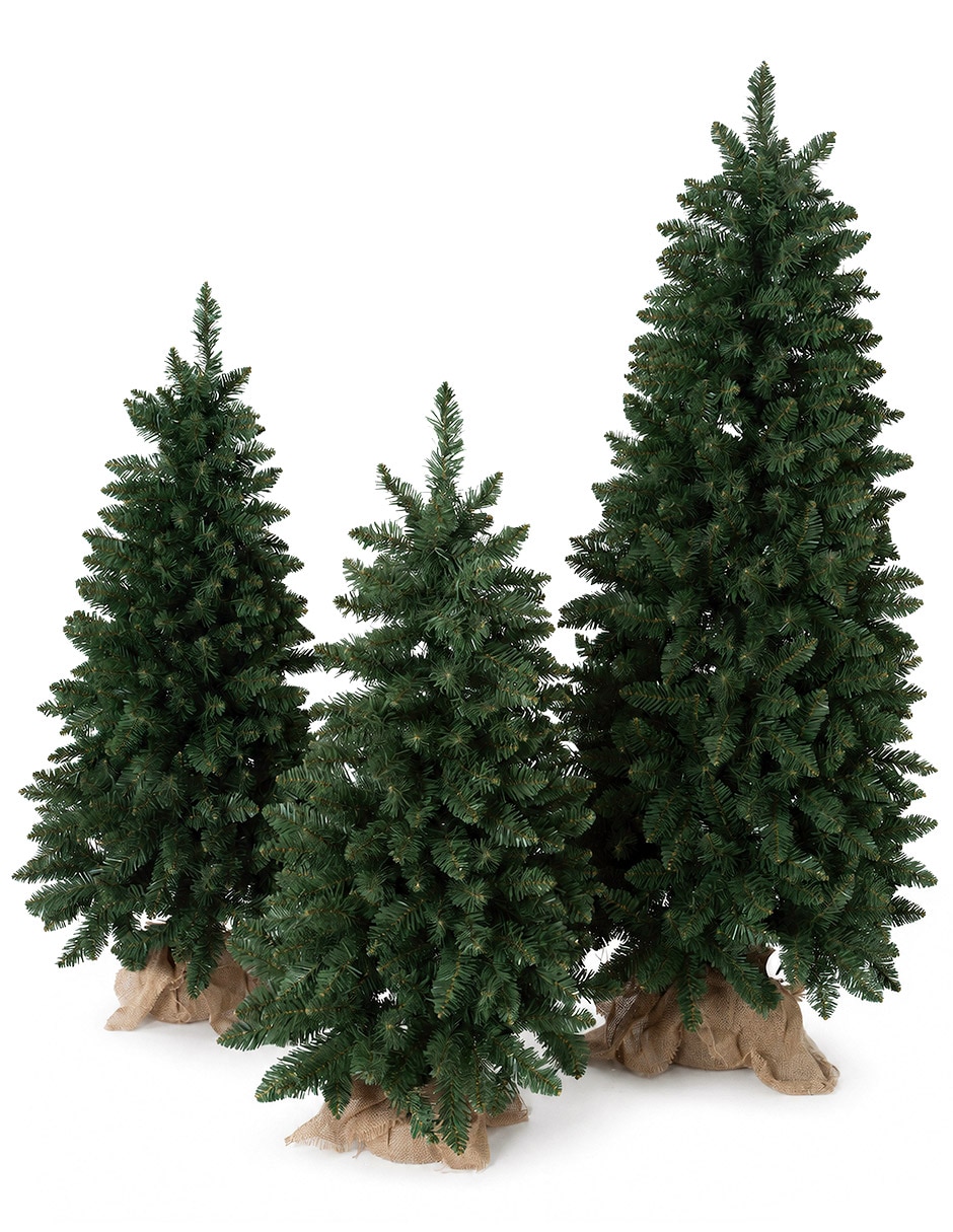 Árbol de navidad Set Arboles clásicos decorativos de pvc