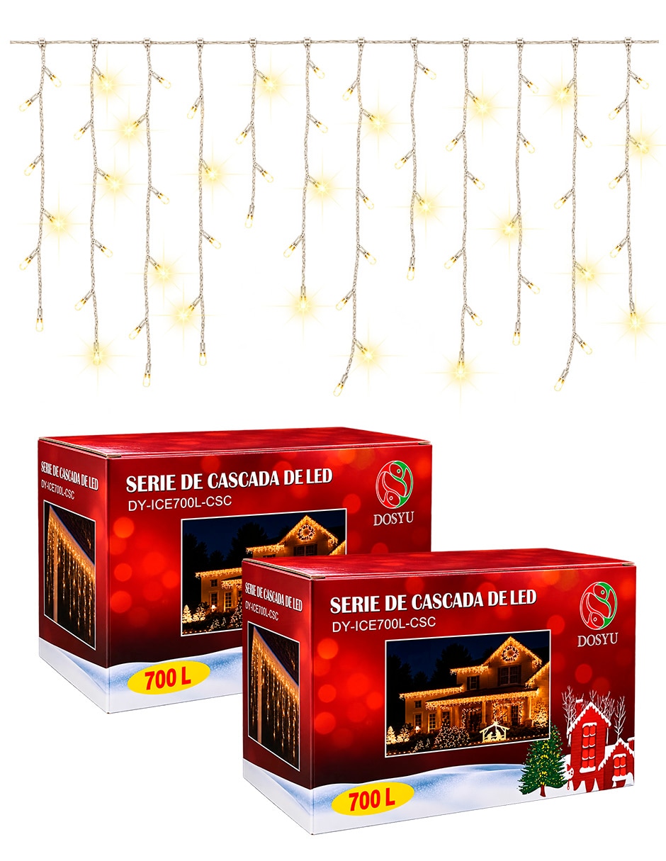 Set de luces led csc700-2pzas con 700 focos
