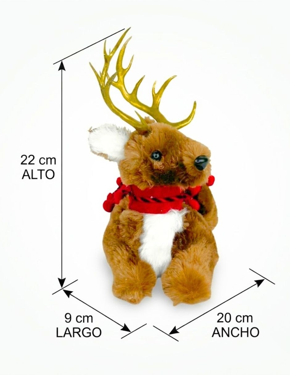 Figura decorativa de reno 3