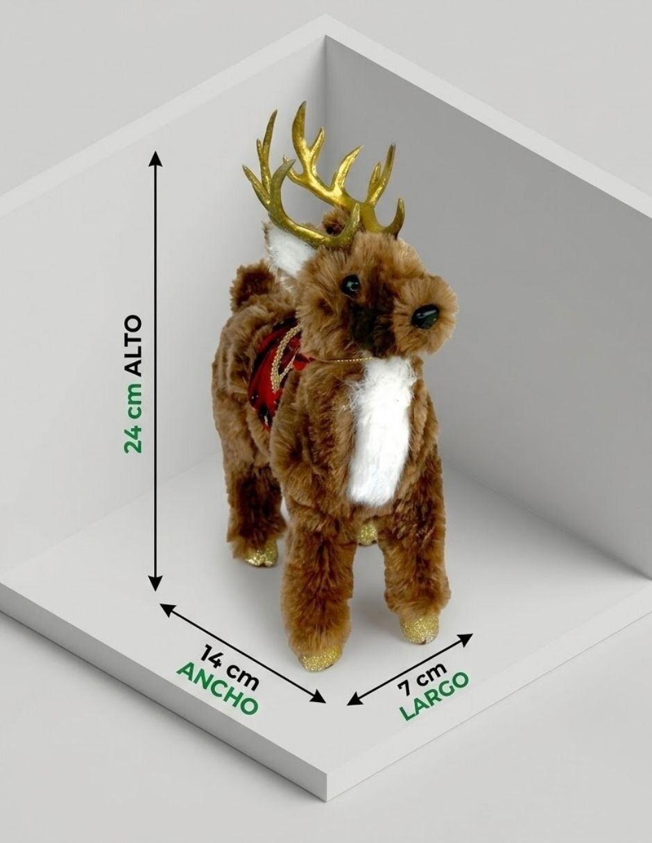 Figura decorativa de reno 3