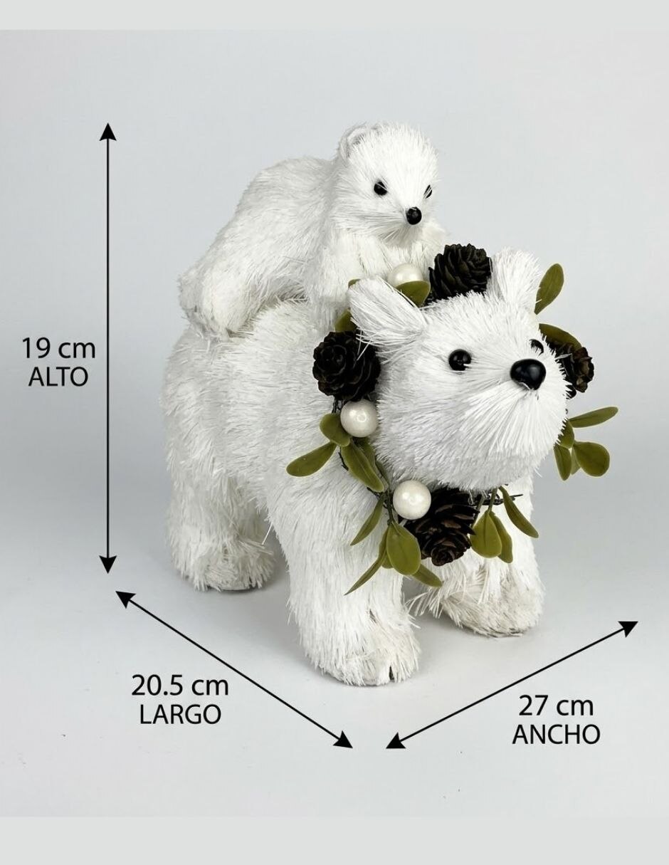 Figura decorativa de oso 3