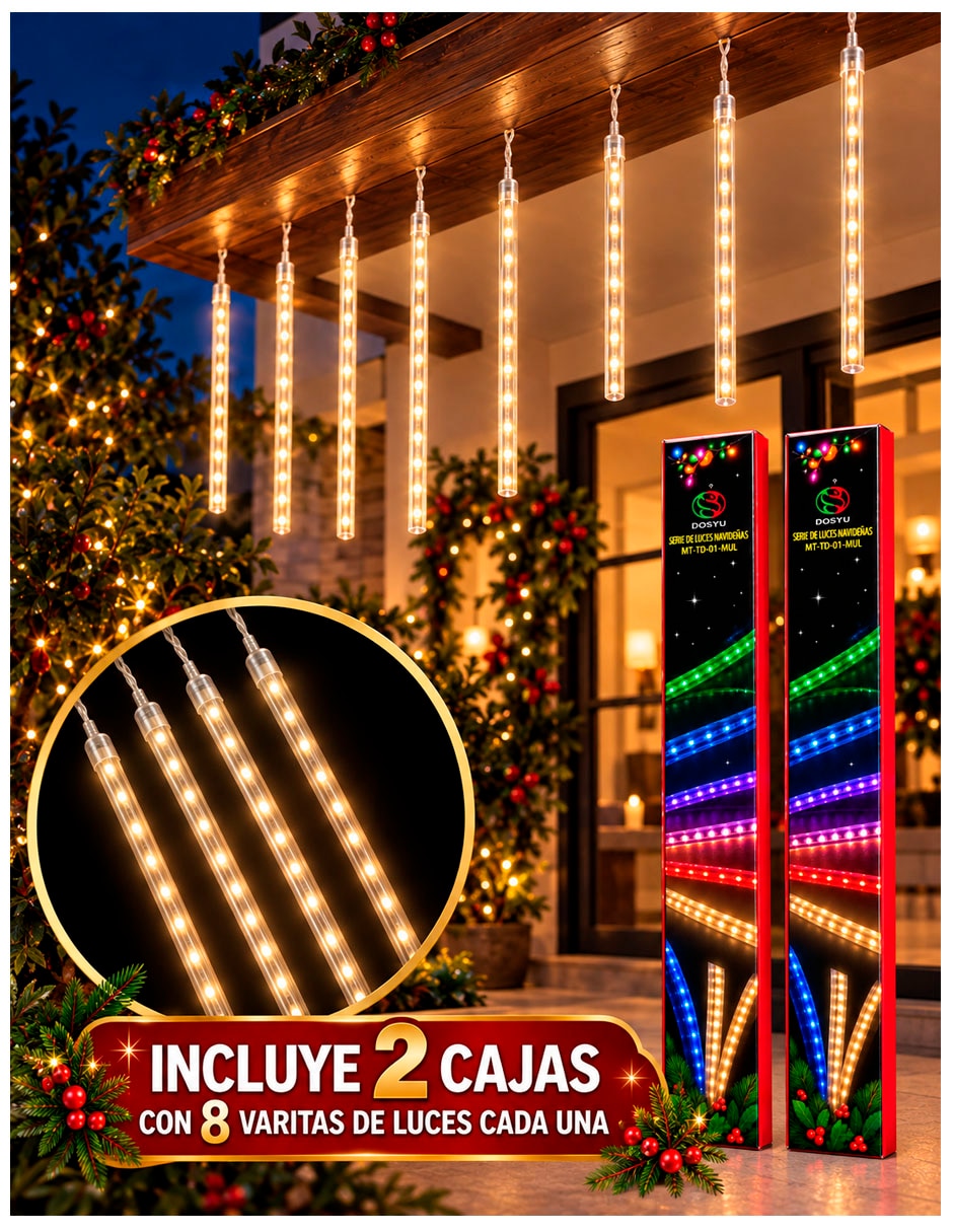 Set de luces LED SIN FAMILIA TD01 con 120 focos 3
