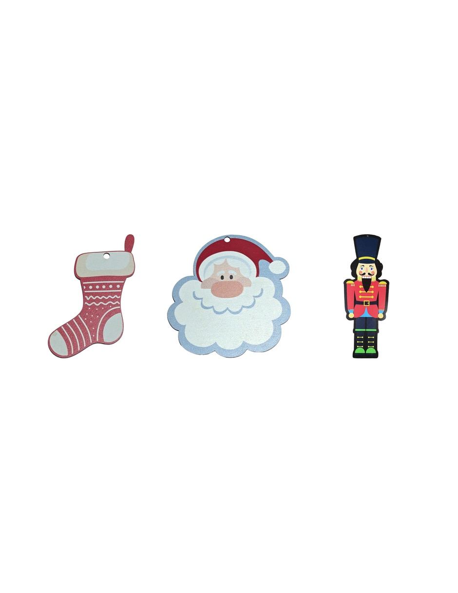 Kit de adornos navideños BOXIS de 3 piezas