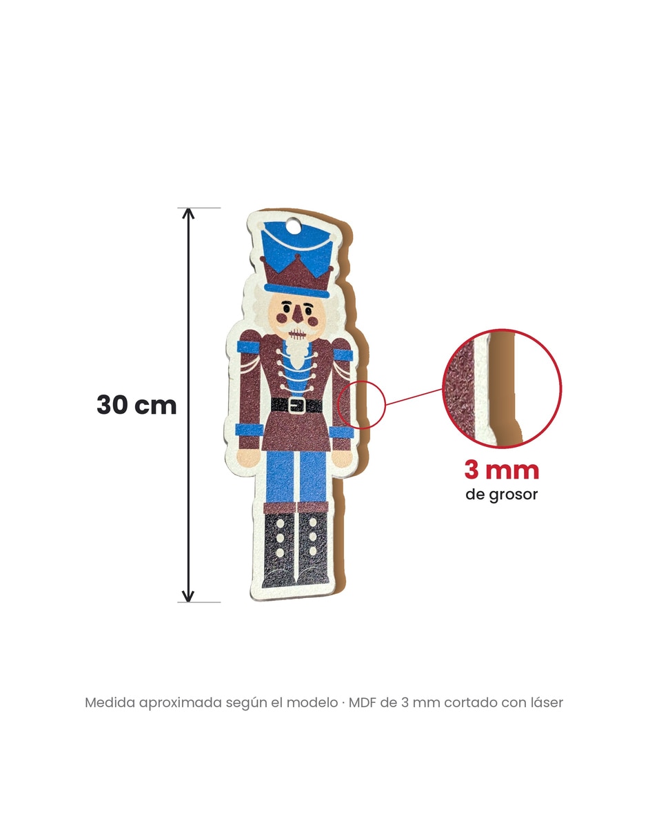 Kit de adornos navideños BOXIS de 3 piezas 3