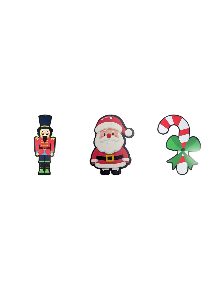 Kit de adornos navideños BOXIS de 3 piezas