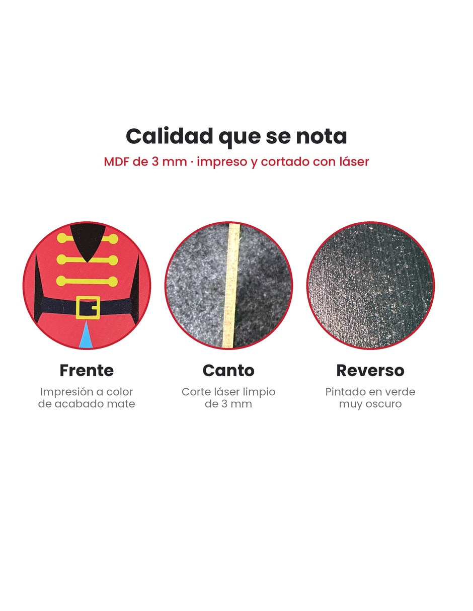 Kit de adornos navideños BOXIS de 3 piezas 3