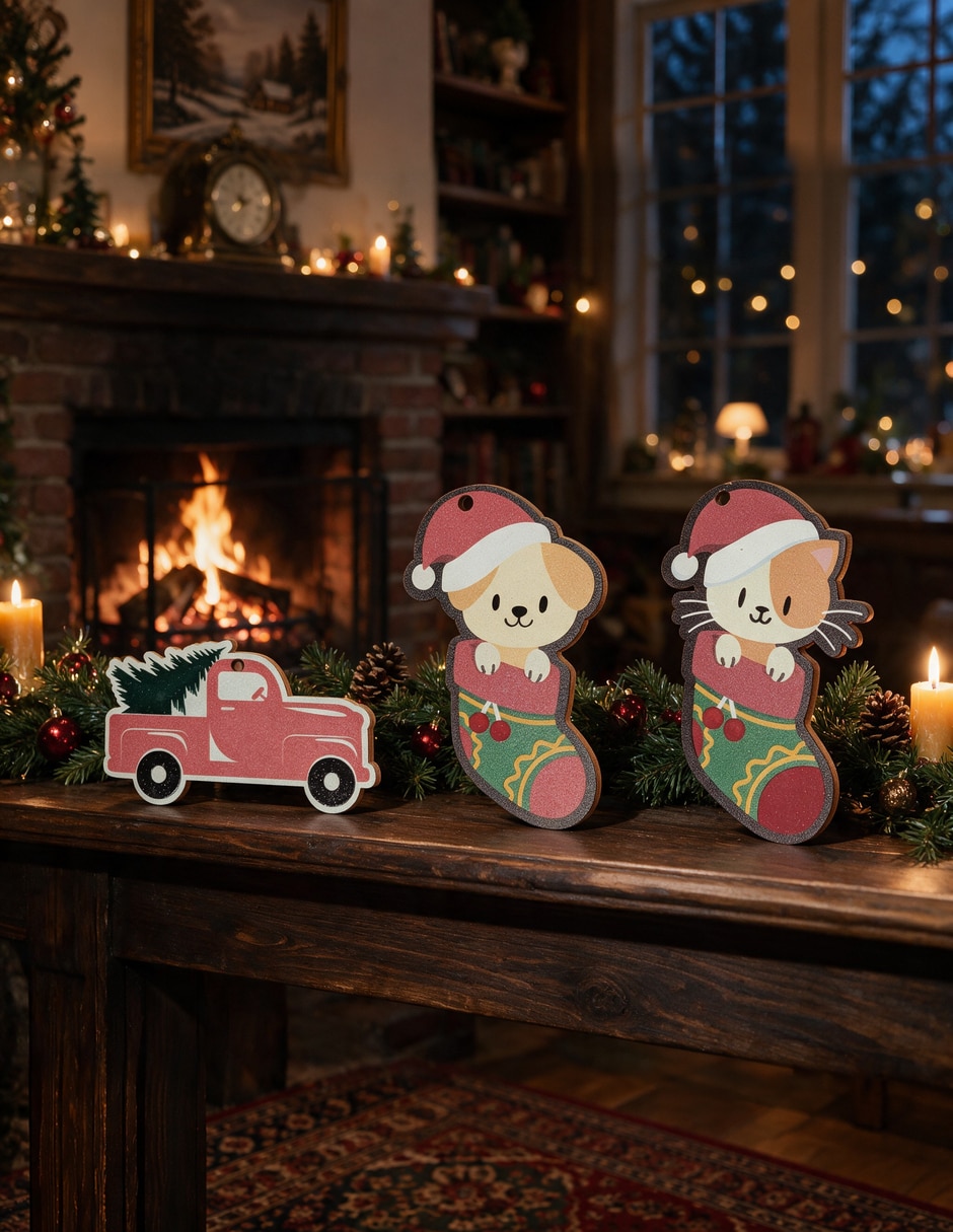 Kit de adornos navideños BOXIS de 3 piezas 2