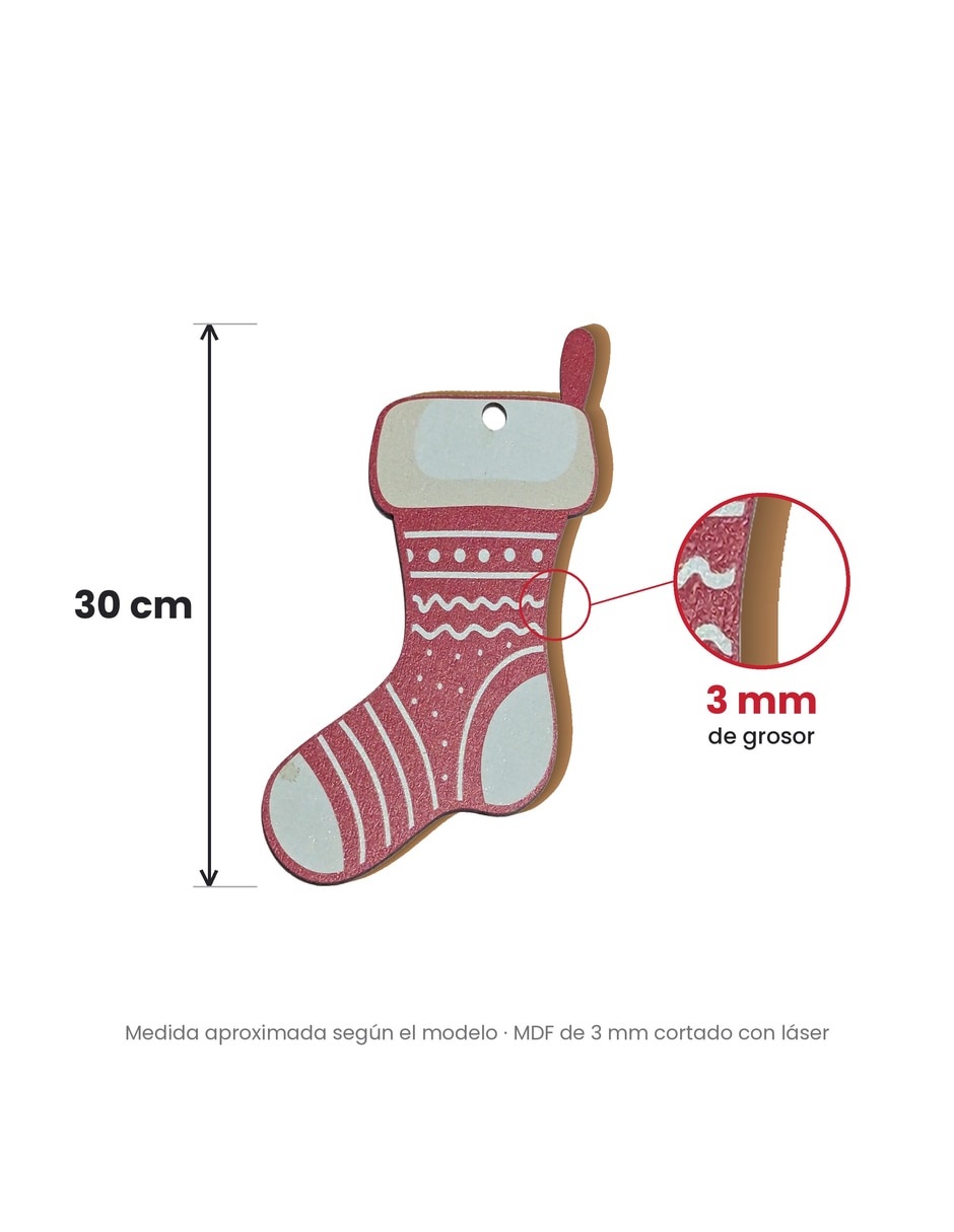 Kit de adornos navideños BOXIS de 3 piezas 4
