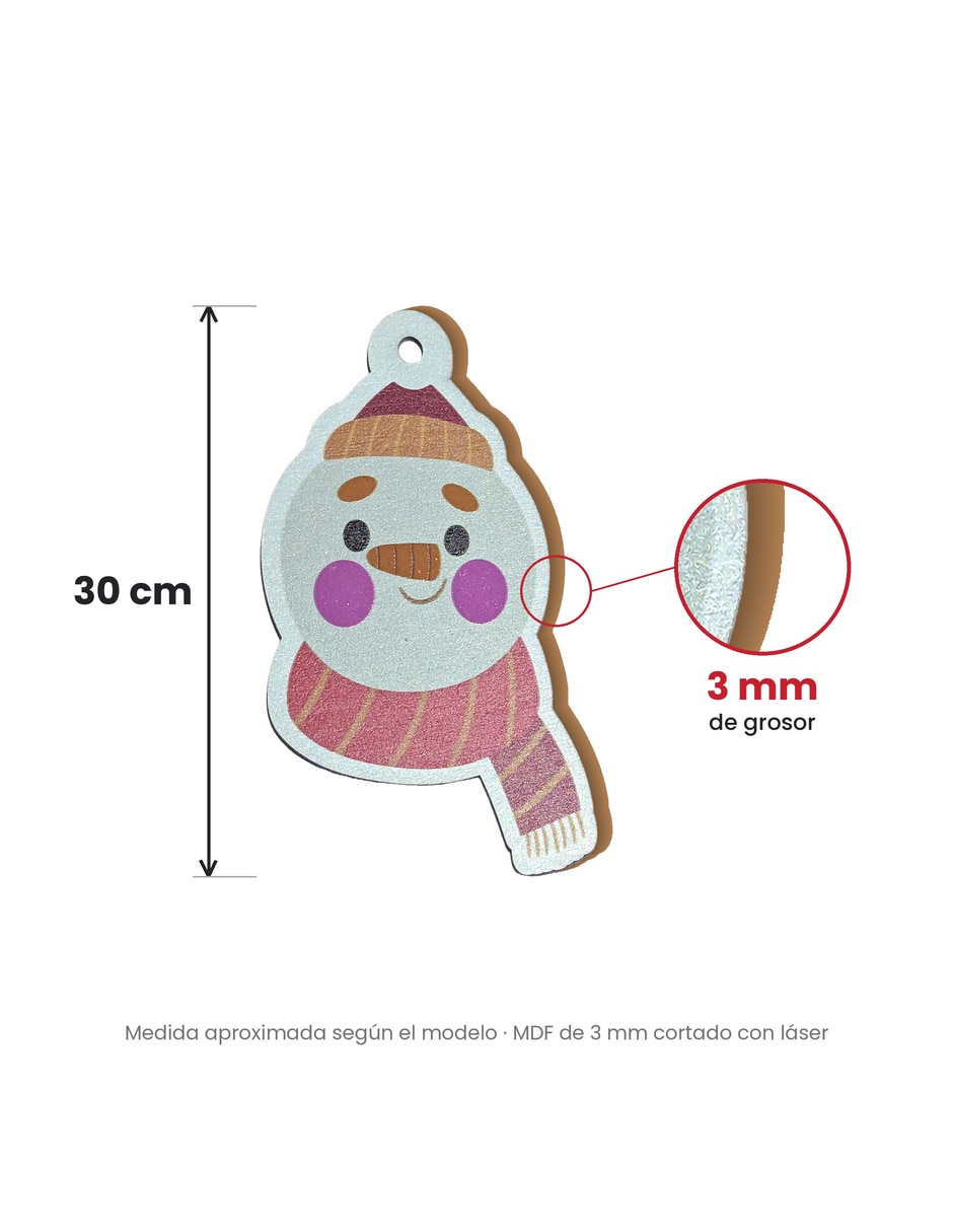 Kit de adornos navideños BOXIS de 3 piezas 3