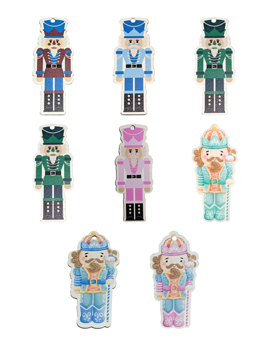 Set figuras decorativas navideñas Set figuras decorativas navideñas