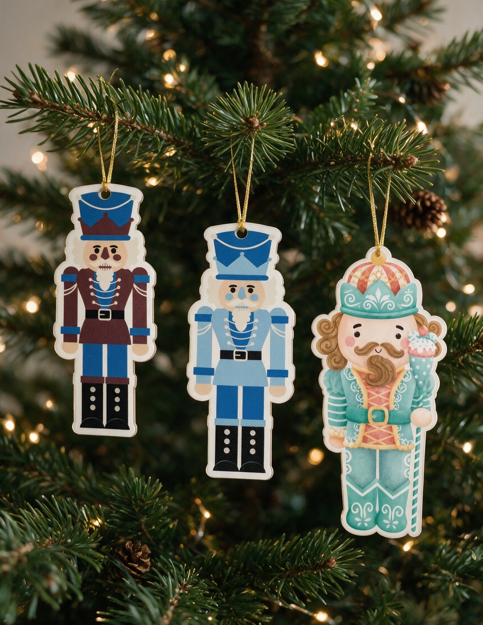 Set figuras decorativas navideñas 4