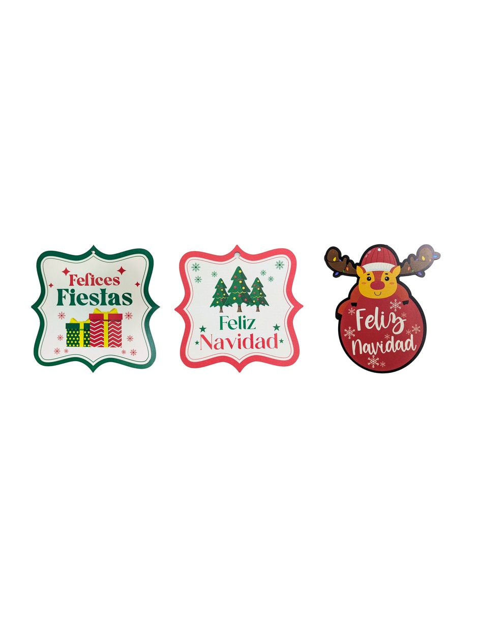 Kit de adornos navideños BOXIS de 3 piezas Kit de adornos navideños BOXIS de 3 piezas