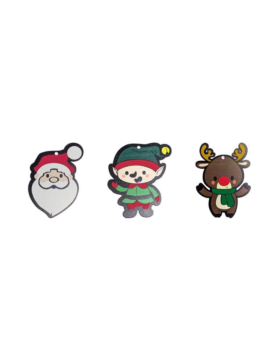Kit de adornos navideños BOXIS de 3 piezas