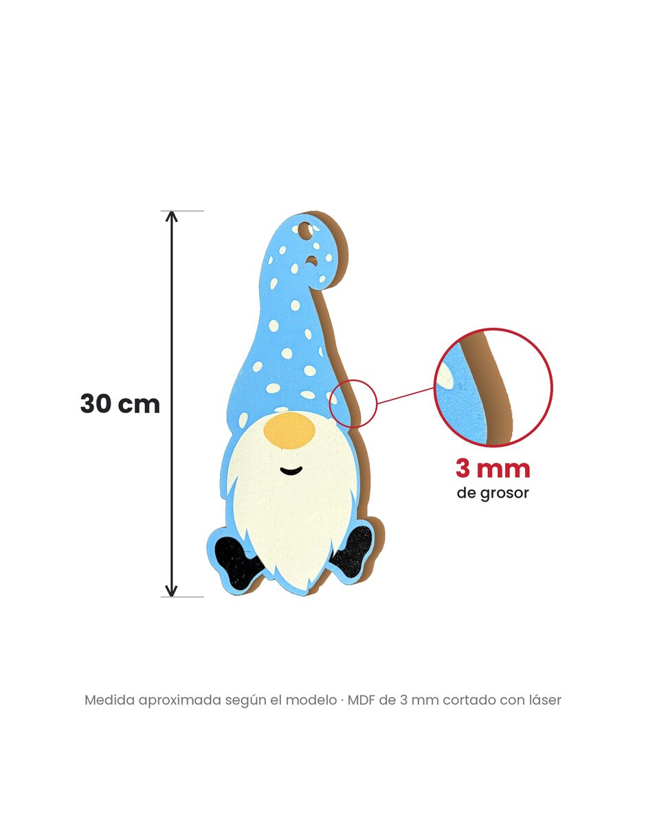 Kit de adornos navideños de 3 piezas 4