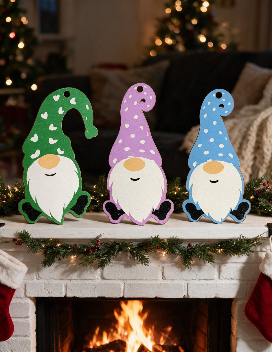 Kit de adornos navideños de 3 piezas 5