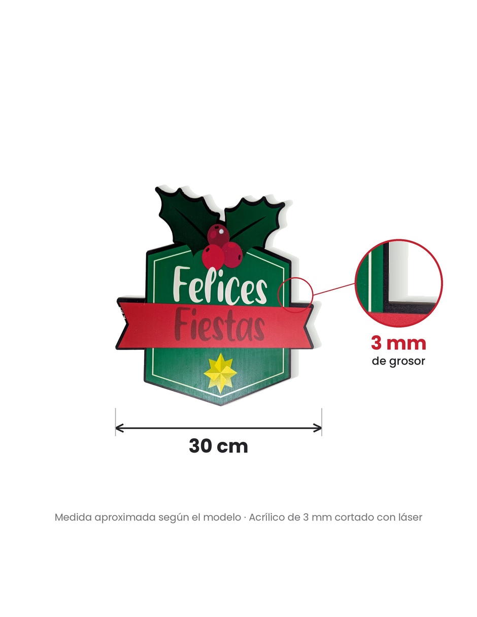 Kit de adornos navideños BOXIS de 3 piezas 5