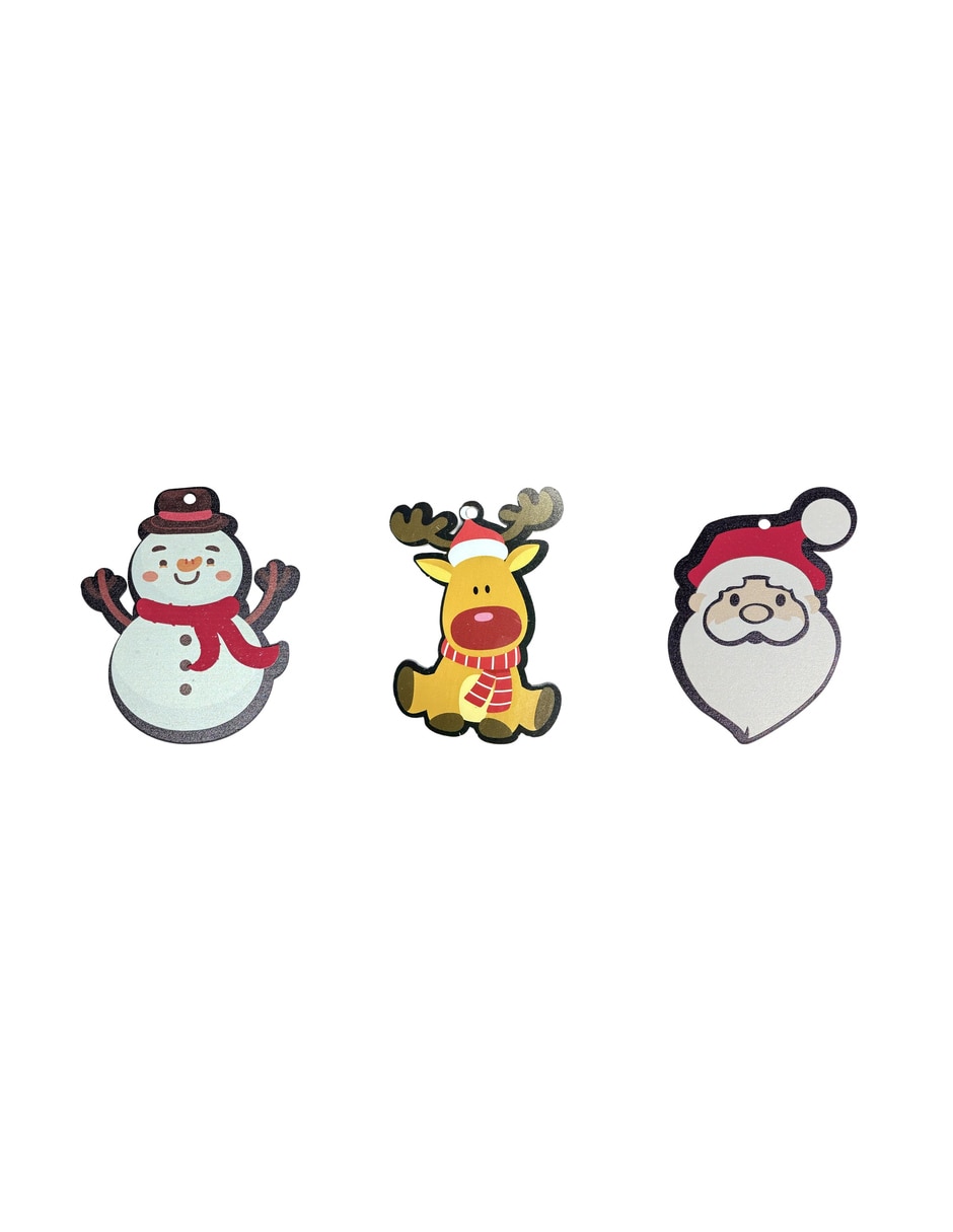 Kit de adornos navideños BOXIS de 3 piezas