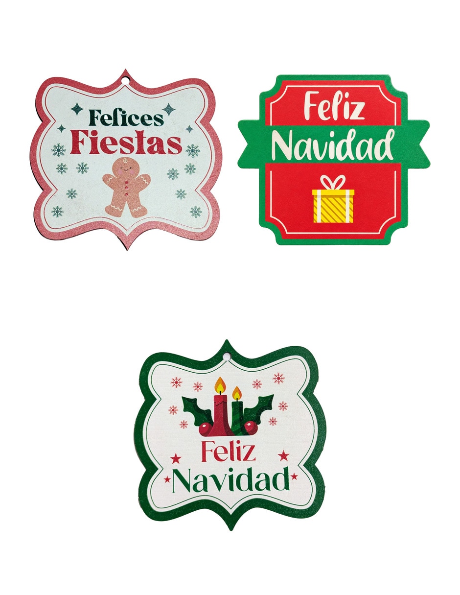 Kit de adornos navideños BOXIS de 3 piezas Kit de adornos navideños BOXIS de 3 piezas