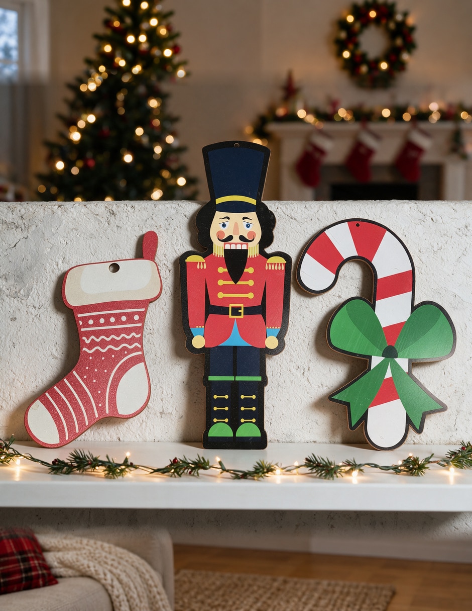 Kit de adornos navideños de 5 piezas 2
