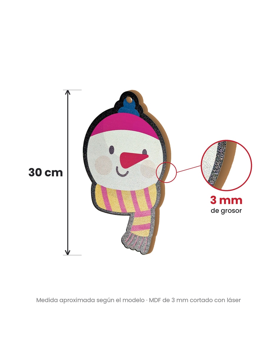 Kit de adornos navideños de 3 piezas 2