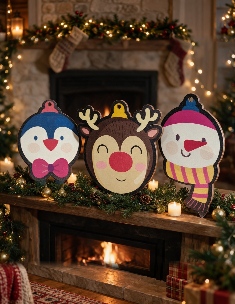 Kit de adornos navideños de 3 piezas 5