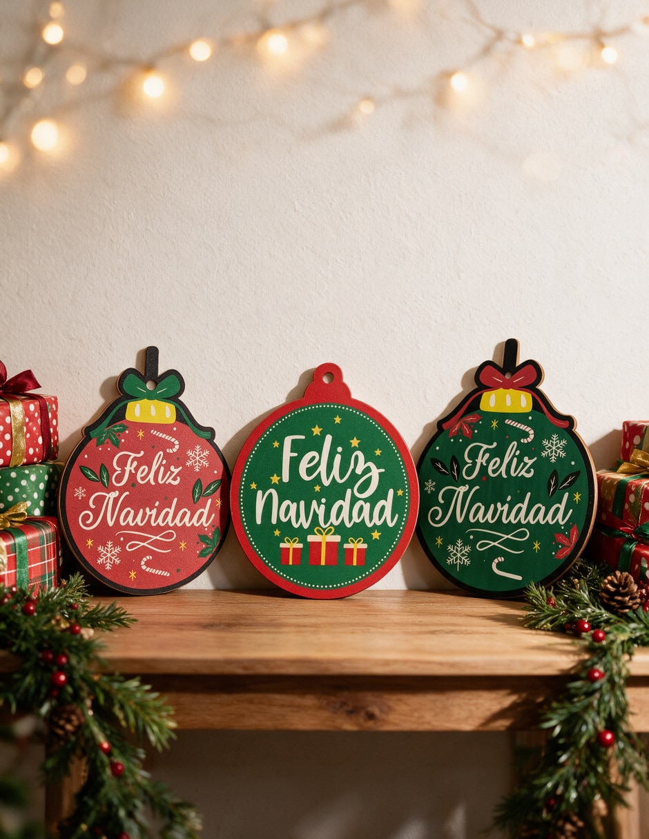 Kit de adornos navideños de 3 piezas 2