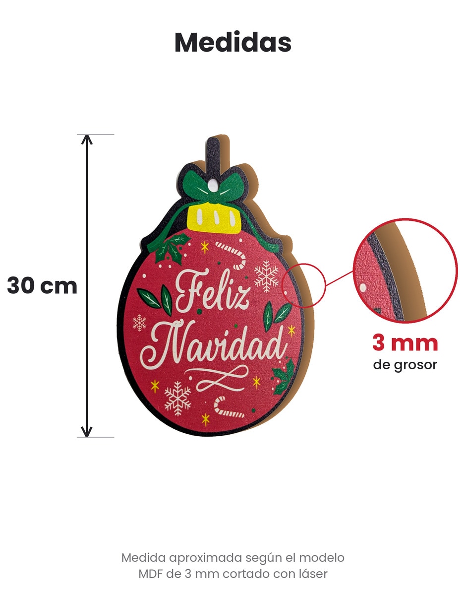 Kit de adornos navideños de 3 piezas 5