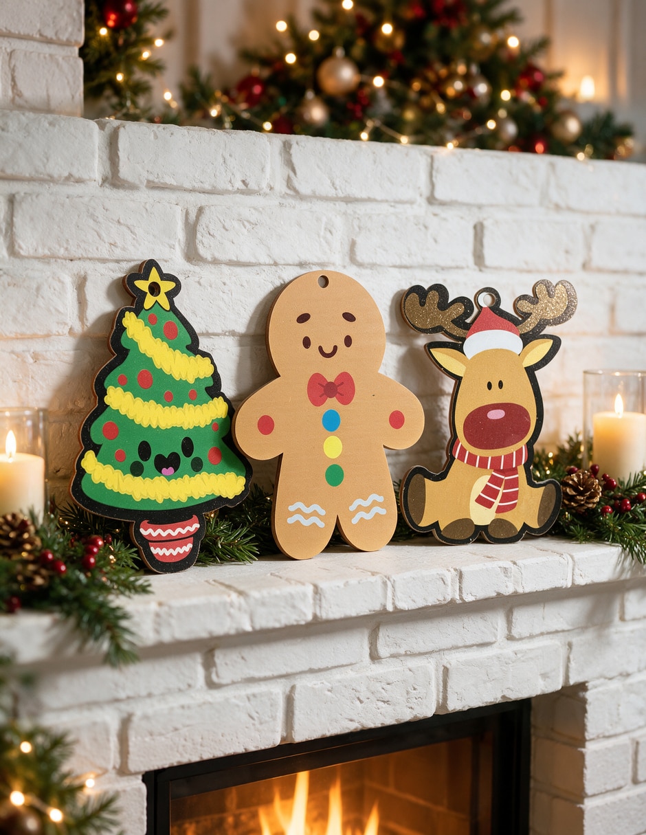 Kit de adornos navideños de 5 piezas 2