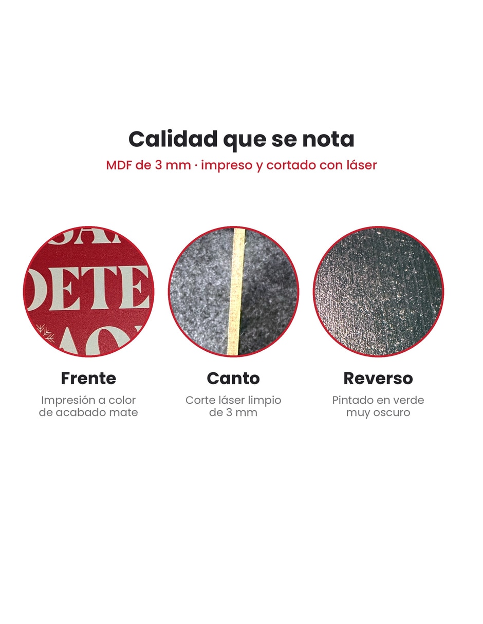 Kit de adornos navideños de 3 piezas 3