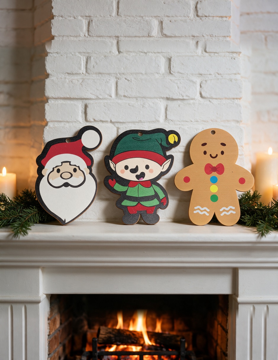 Kit de adornos navideños de 5 piezas 2