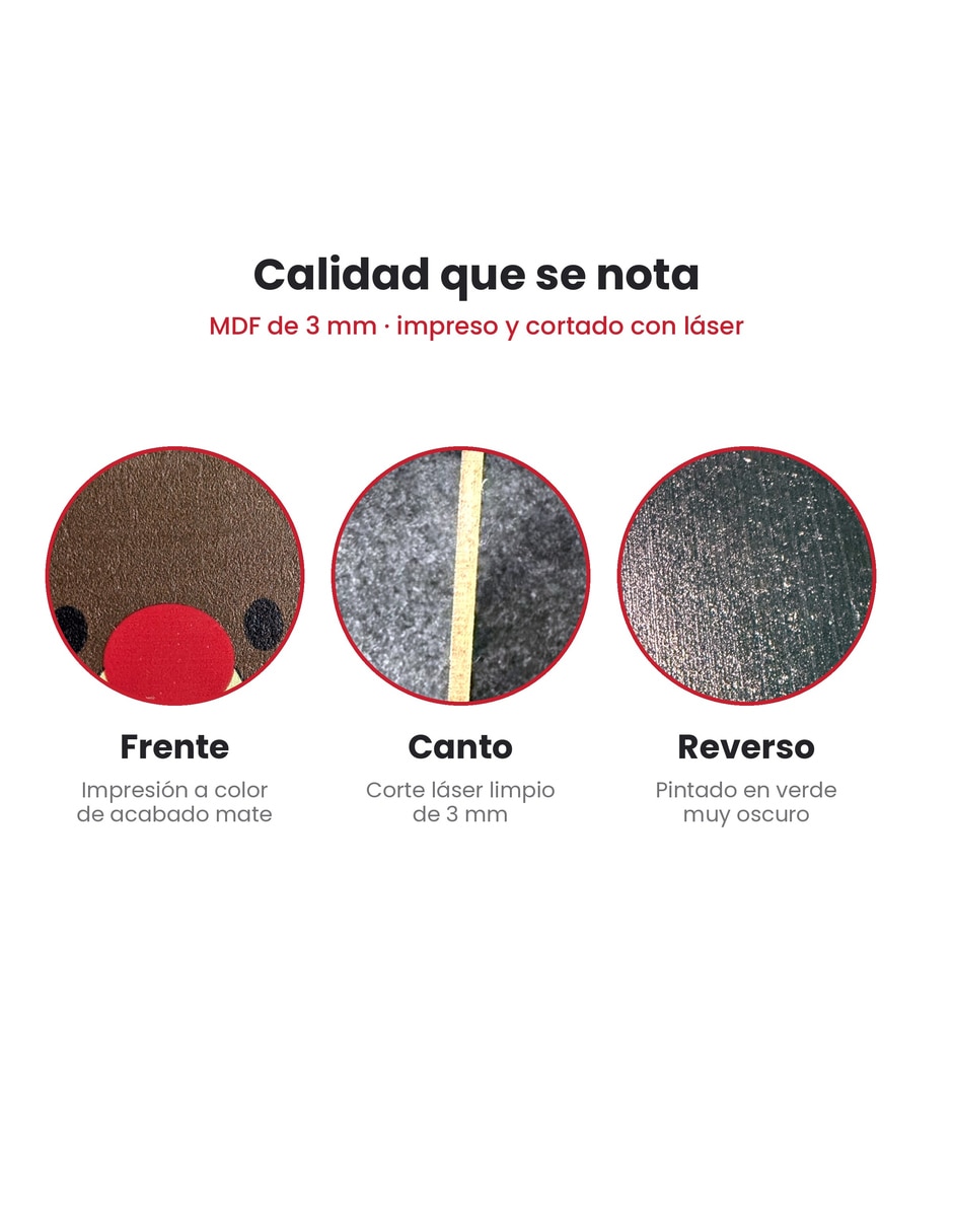 Kit de adornos navideños de 5 piezas 4