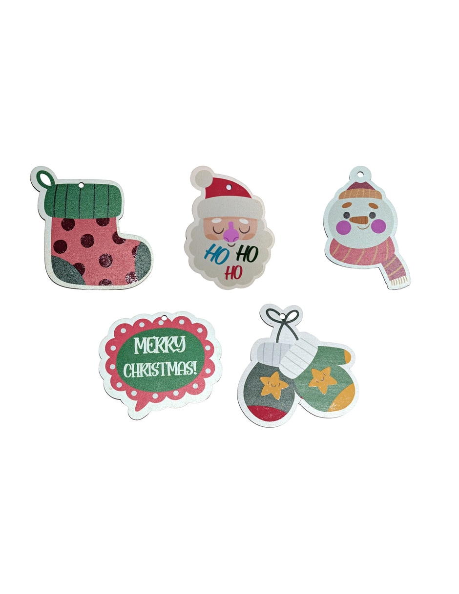 Kit de adornos navideños de 5 piezas Kit de adornos navideños de 5 piezas