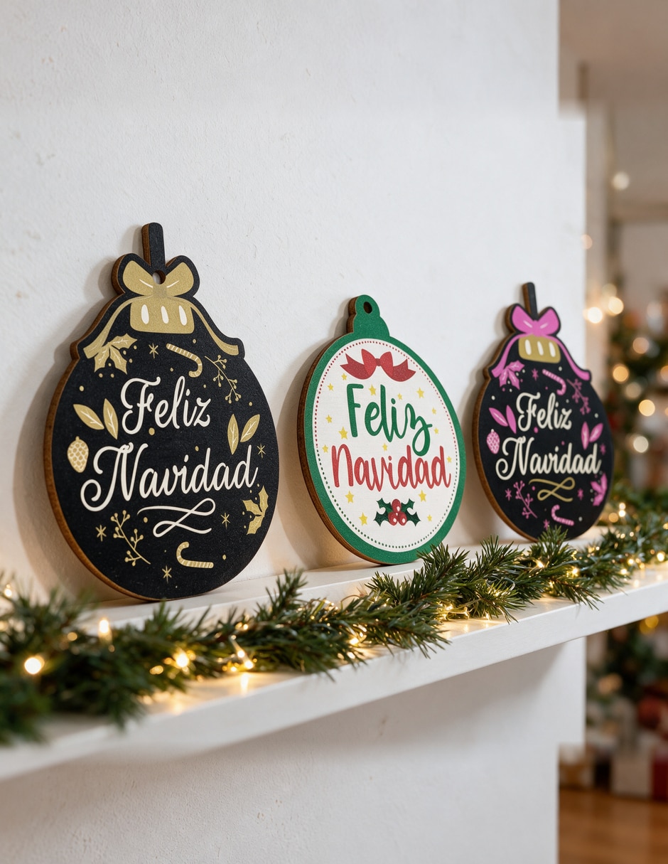 Kit de adornos navideños de 3 piezas 5
