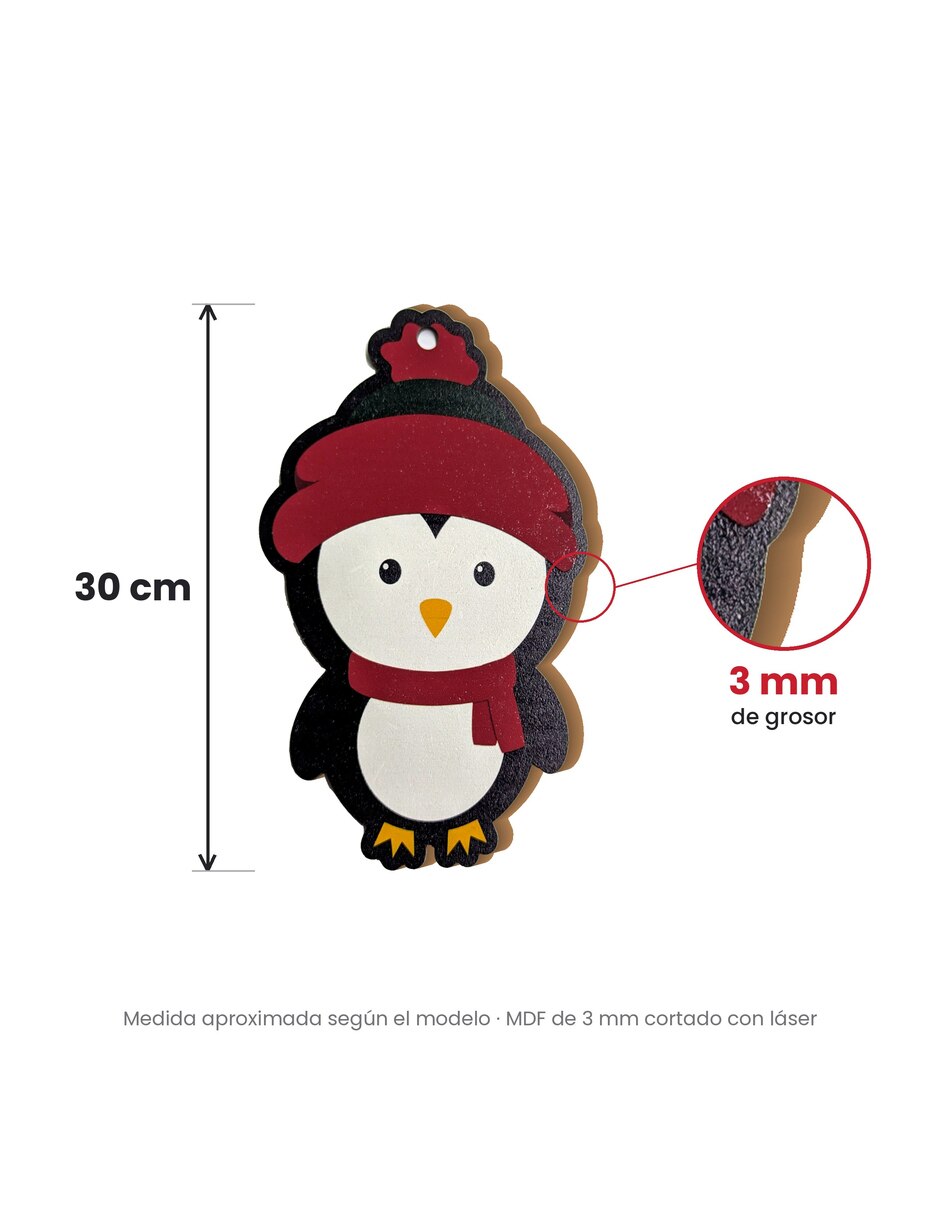 Kit de adornos navideños de 5 piezas 3