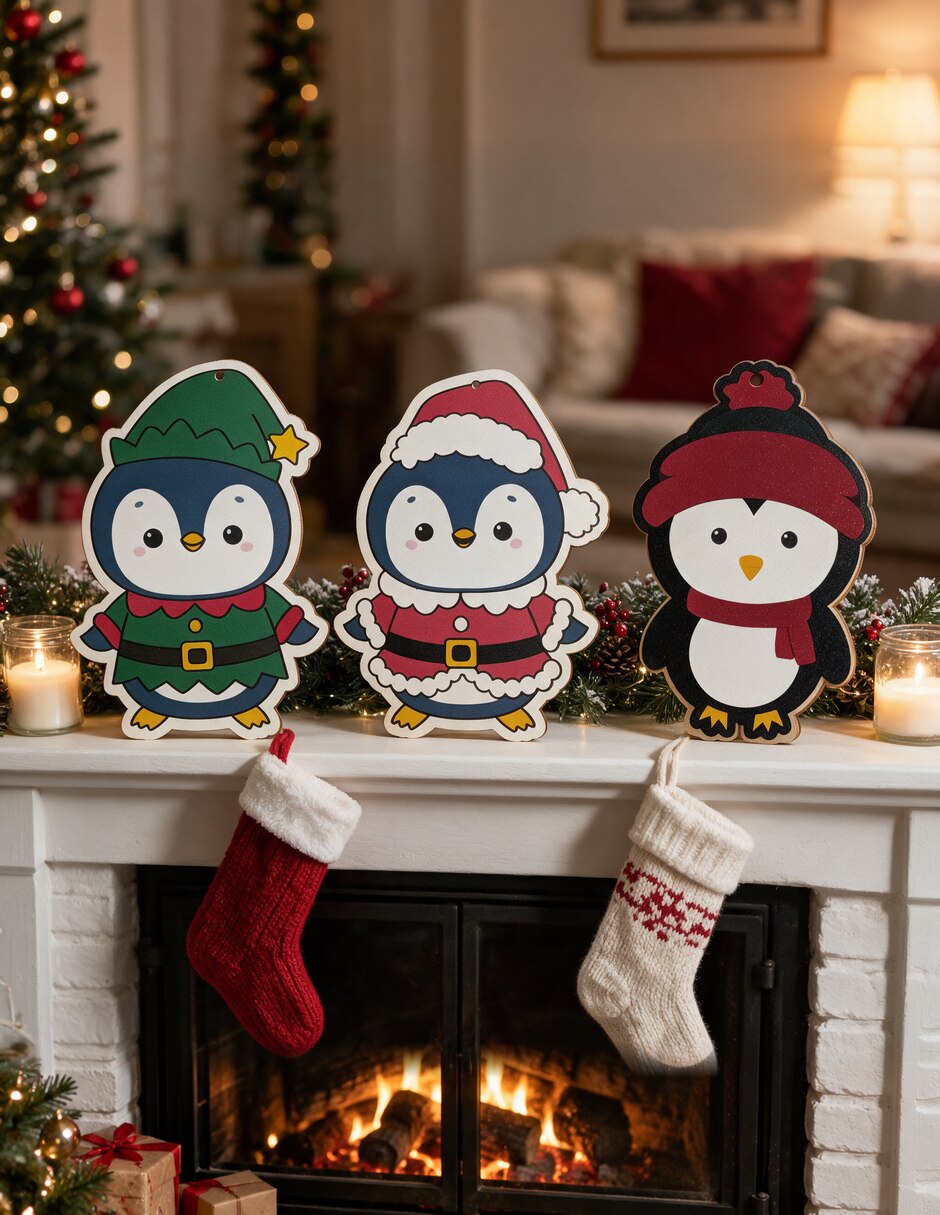 Kit de adornos navideños de 5 piezas 4