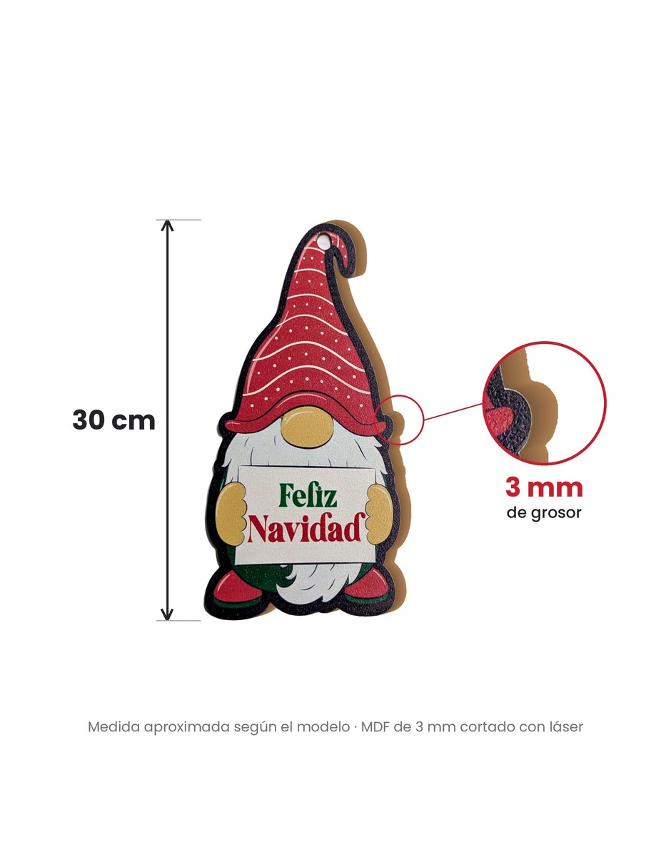 Kit de adornos navideños de 3 piezas 2