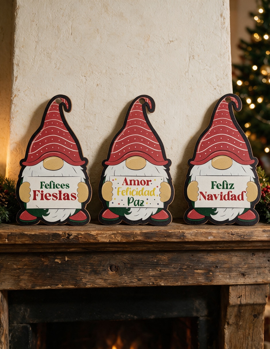 Kit de adornos navideños de 3 piezas 5