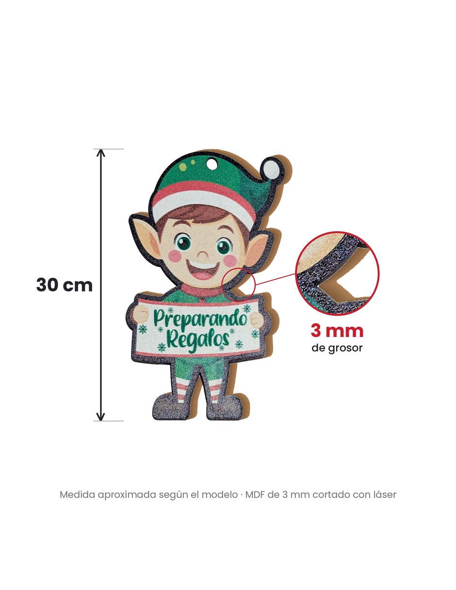 Kit de adornos navideños de 3 piezas 3